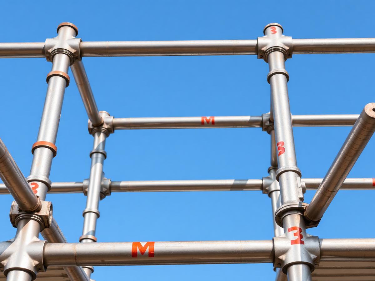 Scaffolding couplers detail